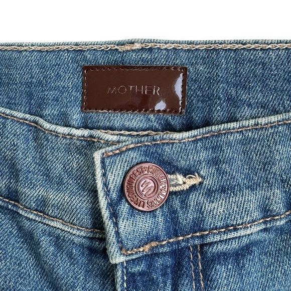 MOTHER • Dazzler Yoke Front Ankle Jean - Wander Dust - Picture 5 of 14